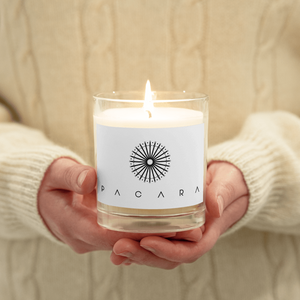 PACARA Soy Uncented Candle White