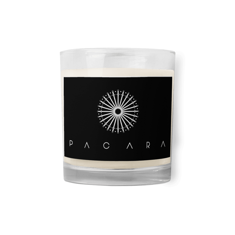 PACARA Soy Uncented Candle Blac