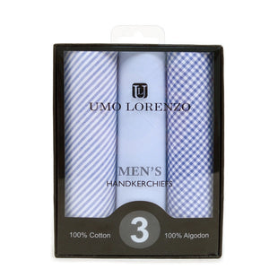 Men's Cotton Handkerchiefs Blue