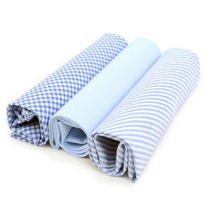 Men's Cotton Handkerchiefs Blue