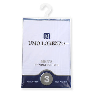 Men's Cotton Handkerchiefs 3 PK