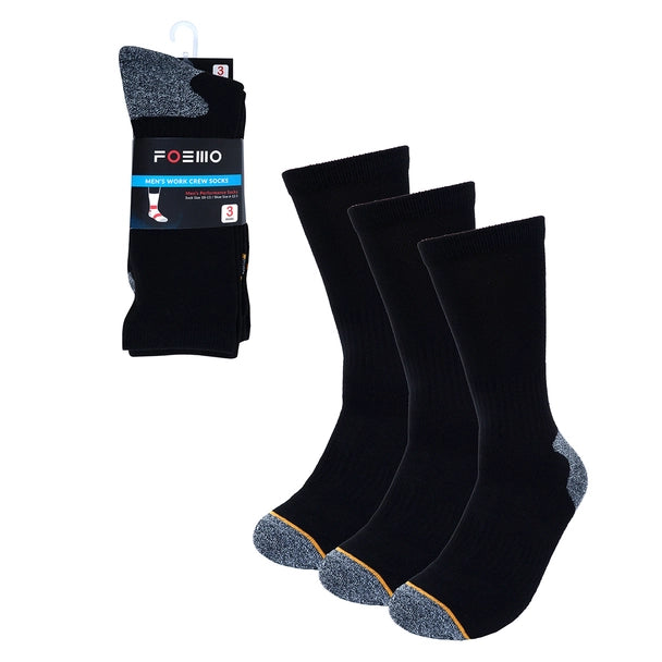 Men's Heavy Crew Socks 3PK