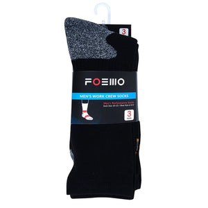 Men's Heavy Crew Socks 3PK