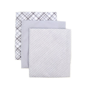 Men's Cotton Handkerchiefs Gray