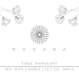 PACARA Chile Mahogany Candle