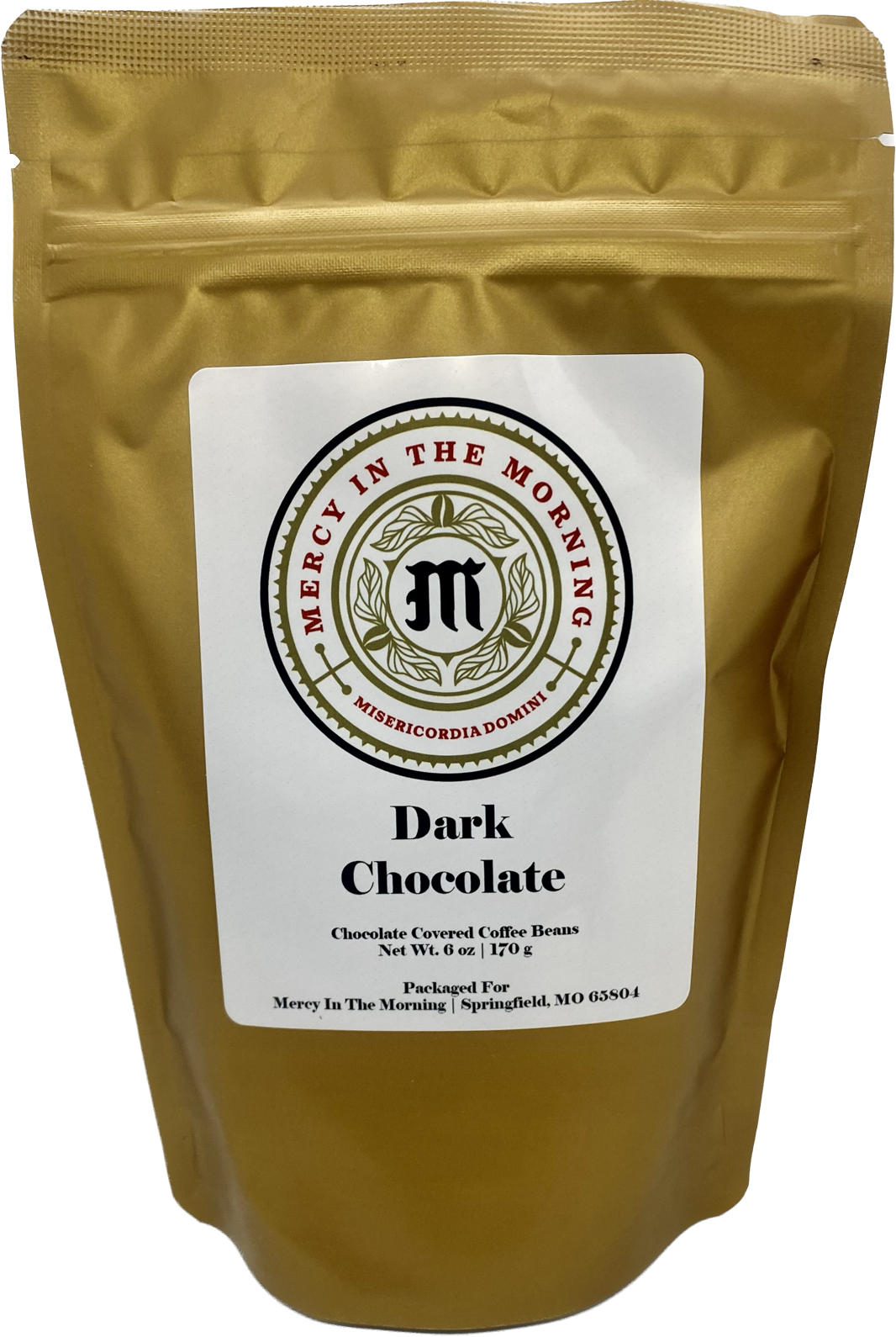 Mercy In The Morning Dark Chocolate Covered Coffee Beans