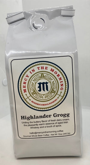 Mercy In The Morning Highlander Grogg Coffee 12oz Whole Bean