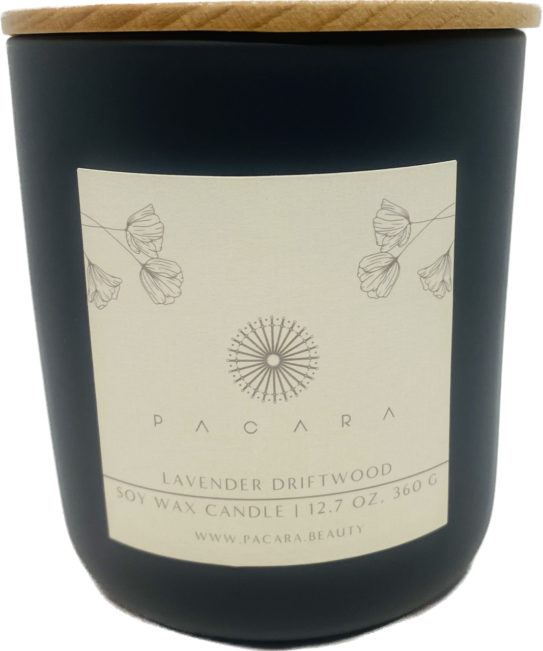 PACARA Lavender Driftwood Candle