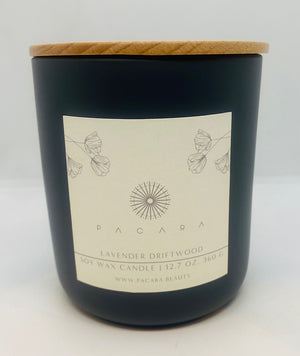 PACARA Lavender Driftwood Candle