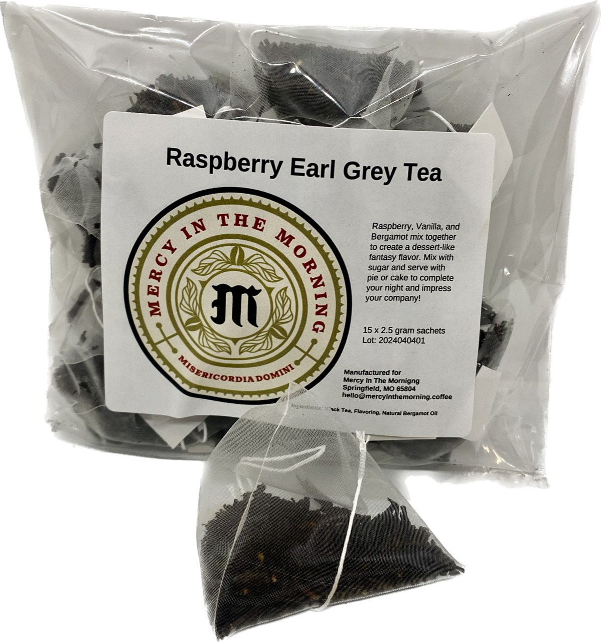 Mercy In The Morning Raspberry Earl Grey Tea