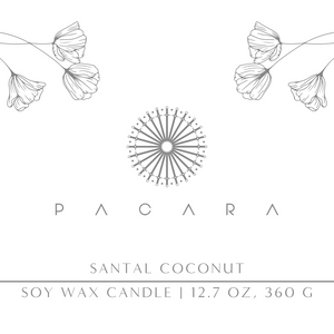 PACARA Santal Coconut Candle