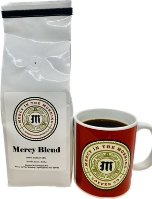Mercy In The Morning Mercy Blend Coffee 12oz 
Drip Grind