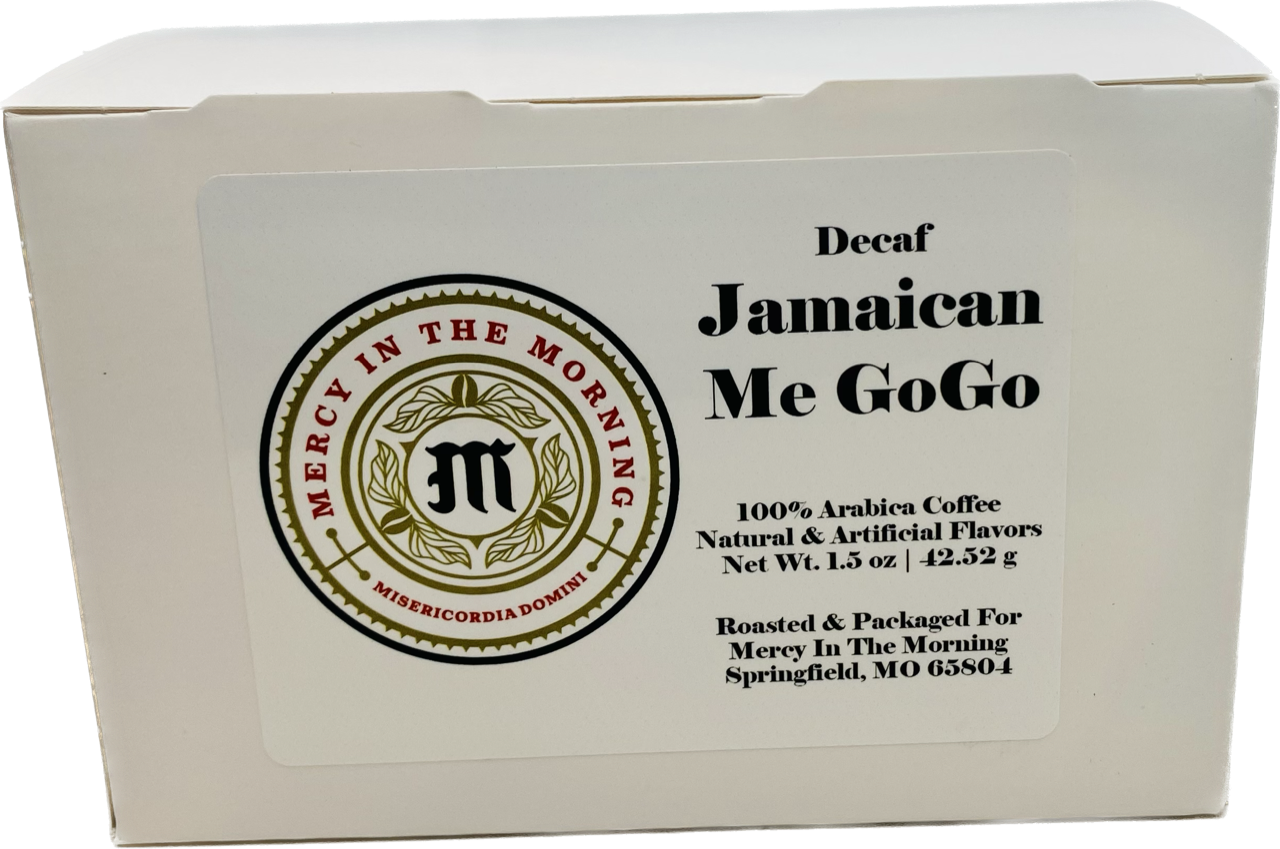 Mercy In The Morning Jamaican Me GoGo Decaf Coffee K-Cups