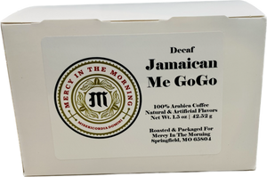 Mercy In The Morning Jamaican Me GoGo Decaf Coffee K-Cups