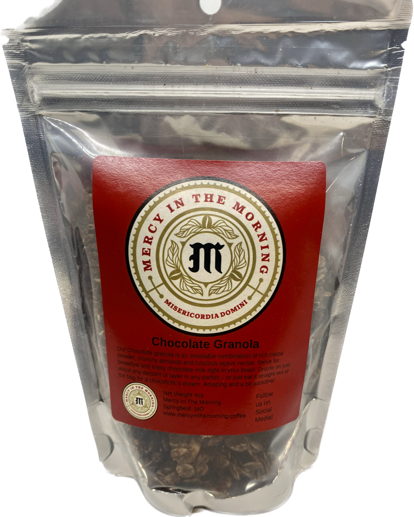 Mercy In The Morning Chocolate Granola