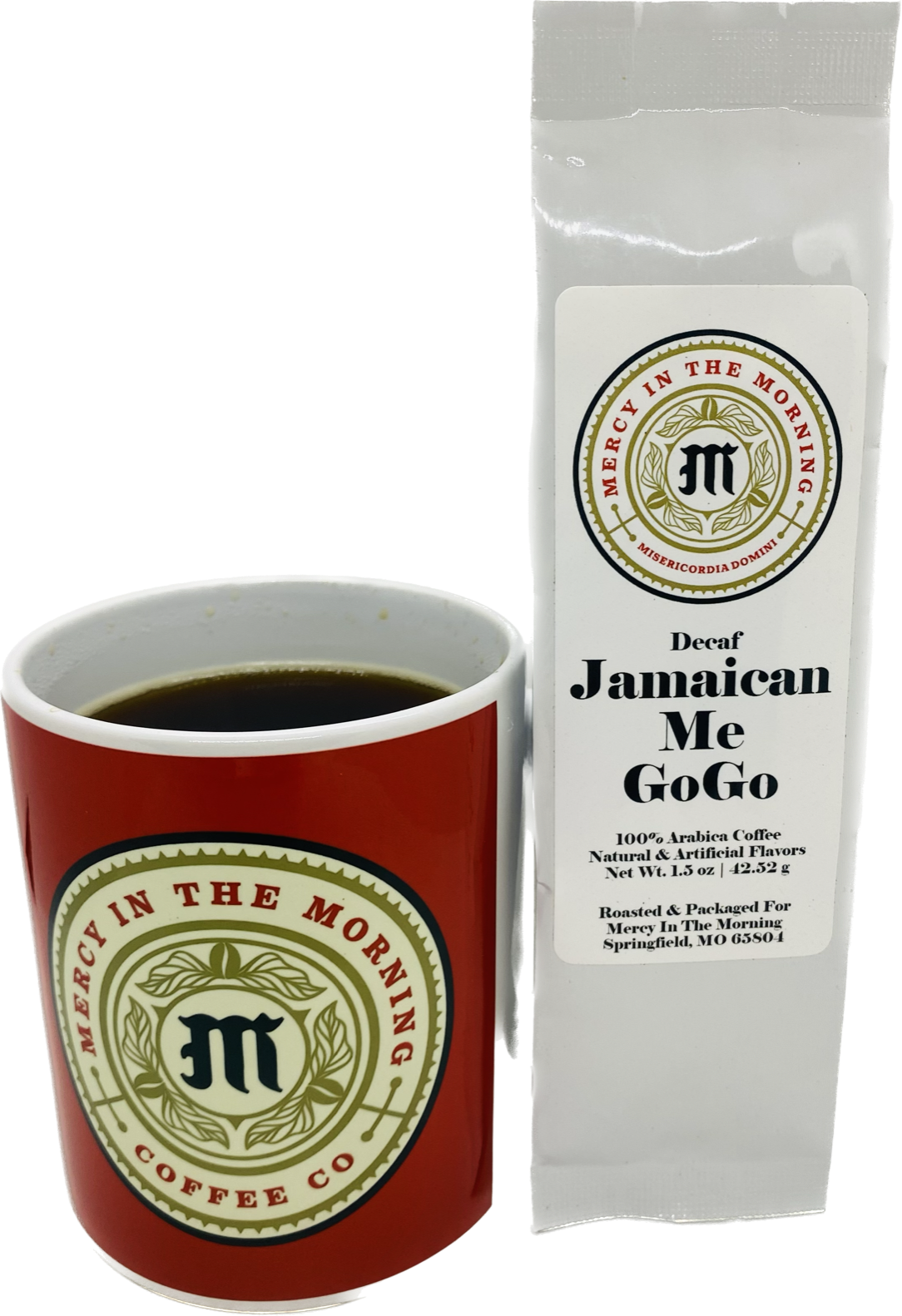 Mercy In The Morning Jamaican Me GoGo Coffee Perfect Pot Decaf
