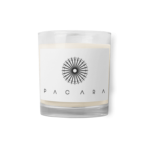 PACARA Soy Uncented Candle White