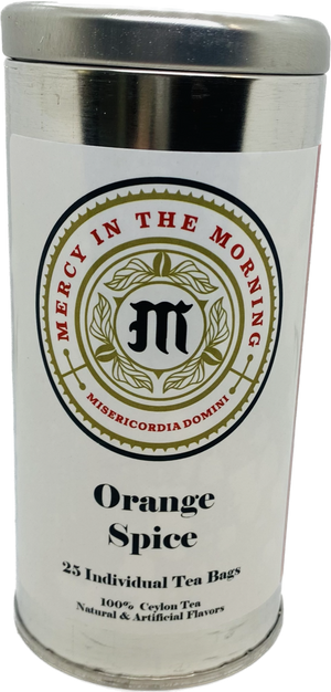 Mercy In The Morning Orange Spice Tea In Tin