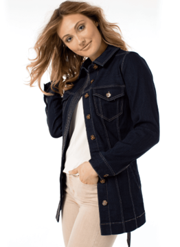 Virginia Belted Long Jacket