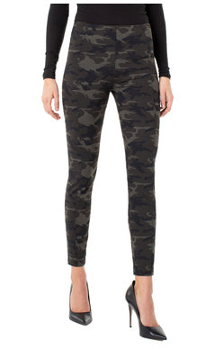 Reese Ankle Legging Olive/Brown