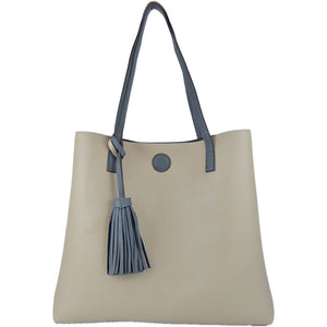 Reversible Tote With Tassel