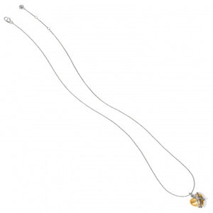 Neptune's Rings Golden Heart Necklace