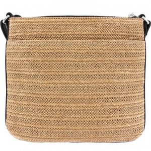 Sarita Straw Cross Body Handbag