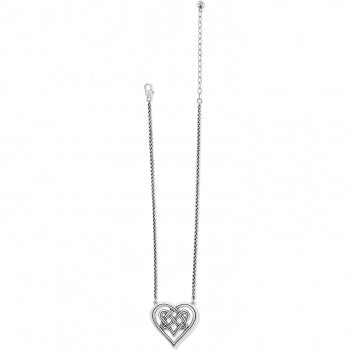 Interlok Crossing Hearts Necklace