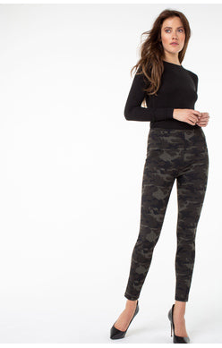 Reese Ankle Legging Olive/Brown