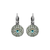Must-Have Pave Bridal Leverback Earrings in "On A Clear Day"