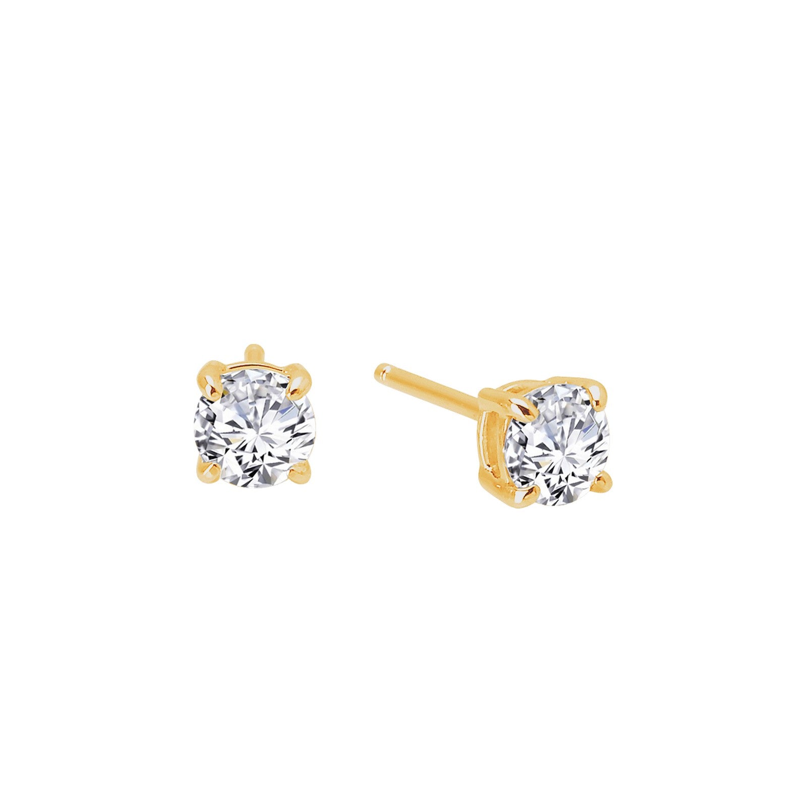 1 CTW Stud Earrings