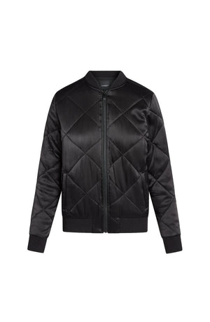 QUILTED BOMBER JACKET
