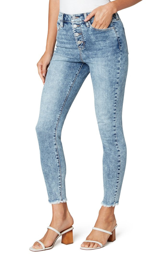 ABBY HI-RISE ANKLE SKINNY BUTTON FLY