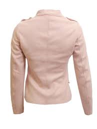 Pink Military Jacket