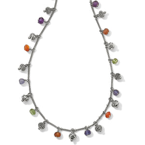 Play Of Light Long Necklace In Gold