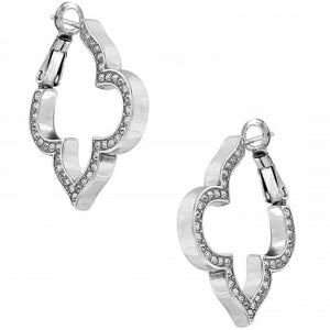 Toledo Collective Pave Hoop Earrings