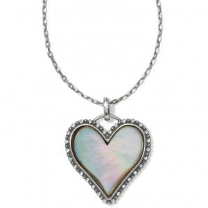 Twinkle Amor Necklace Silver Pearl